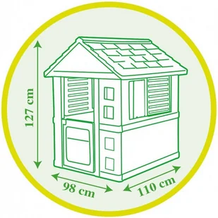 Smoby Smoby Domek ogrodowy Jolie 810721 810721 - Place zabaw - miniaturka - grafika 4