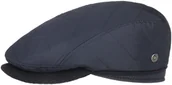 Czapki męskie - Bugatti Płaski Kaszkiet Quilted by ciemnoniebieski, 56 cm - miniaturka - grafika 1