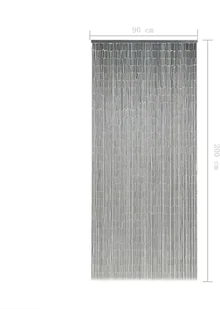 VidaXL Zasłona na drzwi, bambus, 90 x 200 cm 45739 VidaXL - Moskitiery - miniaturka - grafika 7