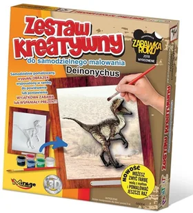 Mirage Hobby Zestaw Kreatywny do malowania Dino Deinonychus - Zabawki kreatywne - miniaturka - grafika 2