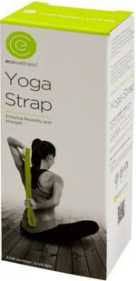 EcoWellness Pasek do jogi QB 625 - EcoWellness 27677-uniw - Paski do jogi - miniaturka - grafika 4