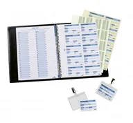 Druki akcydensowe - Durable Książka gości język angielski / 100 identyfikatorów 146365 - miniaturka - grafika 1