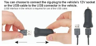 Brodit AB Uchwyt uniwersalny regulowany do smartfonów bez futerału oraz w futerale lub etui o wymiarach: 75-89 mm (szer.), 6-10 mm (grubość) z wbudowanym kablem Micro-USB oraz ładowarką samochodową 521628 - Uchwyty samochodowe do telefonów - miniaturka - grafika 8