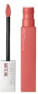 Szminki - Maybelline Super Stay Matte Ink długotrwała pomadka w płynie 130 Self-Starter 5ml 62588-uniw - miniaturka - grafika 1