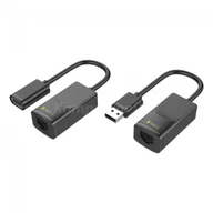 Inne akcesoria audio-wideo - Techly 103199 Extender USB po kablu sieciowym RJ45 do 60m 103199 - miniaturka - grafika 1
