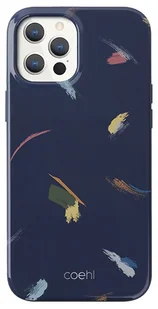 Uniq UNIQ etui Coehl Reverie iPhone 12/12 Pro 6,1" niebieski/prussian blue - Etui i futerały do telefonów - miniaturka - grafika 2