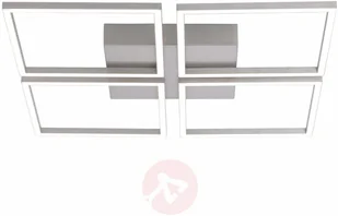 Paul Neuhaus Designerski plafon stal LED ściemnialny - Plazas 4 - Lampy sufitowe - miniaturka - grafika 2