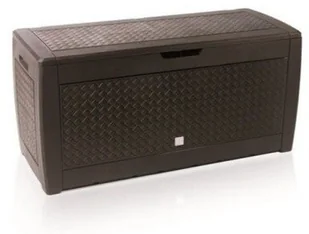 PROSPERPLAST PROSPERPLAST Skrzynia ogrodowa PROSPERPLAST Boxe Matuba 44OU Brązowy WYPRZEDAŻ! Zyskaj nawet 500 zł rabatu! - Skrzynie ogrodowe - miniaturka - grafika 3