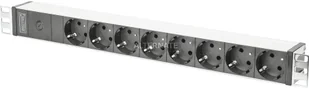 DIGITUS Professional Digitus DN-95410 rozdzielacz zasilania PDU 4016032352778 - Listwy zasilające - miniaturka - grafika 2
