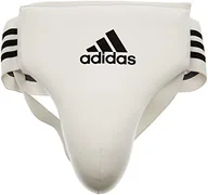 Ochraniacze do sportów walki - Adidas męski ochraniacz krocza Men's groin Guard, biały, L ADIBP05 - miniaturka - grafika 1