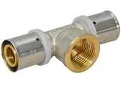 Rury - Trójnik Pex/al/pex 20 X 3/4' Gw X 20 Zaprasowywany - miniaturka - grafika 1