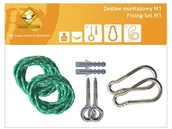 Inne mocowania - Koala Akcesoria montażowe Zestaw montażowy H1_1 do hamaków zh1_1 - miniaturka - grafika 1