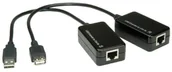 Kable USB - Value 12991121 USB 1.1 Extender over RJ45, 45 m Czarny 12991121 - miniaturka - grafika 1