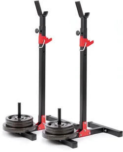 Marbo Sport Stojaki pod sztangę z asekuracją i miejscem na obciążenie (2 sztuki) MH-S202 - 5901720121639 - Stojaki na hantle i obciążenia - miniaturka - grafika 5