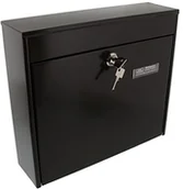 Skrzynki na listy - Burg Wächter Burg-Wächter skrzynka na płot-skrzynka pocztowa skrzynka na listy, wykonana ze stali Potsdam 878, różne kolory do wyboru, brązowy Potsdam 878 BR - miniaturka - grafika 1