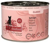Mokra karma dla kotów - Catz Finefood Classic N.03 Drób puszka 200g 5057 - miniaturka - grafika 1