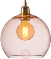 Lampy sufitowe - EBB & FLOW EBB & FLOW Rowan lampa wisząca różowe złoto  22cm - miniaturka - grafika 1
