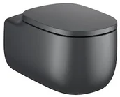 Miski WC - Roca Rimless bez kołnierza onyks A3460B7640 - miniaturka - grafika 1