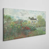 Obrazy i zdjęcia - PL Coloray Obraz na Płótnie Ogród Natura Monet 140x70cm - miniaturka - grafika 1