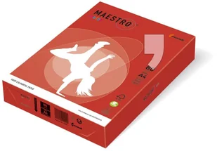 Igepa Papier xero A4  Maestro   941CO44A80 80 g czerwony - Papier do drukarek - miniaturka - grafika 2