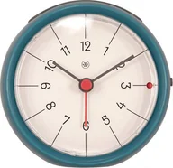 Zegary - Nextime budzik Otto 9,5 x 3,8 cm niebieski twm_970664 - miniaturka - grafika 1