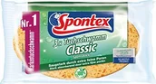 Ściereczki, gąbki, czyściki - Spontex Chusta spontex gąbką Classic, Pack-częściowy saugs zerwanie przez drobne pory (3 X 3 szt.) 4008600081937 - miniaturka - grafika 1