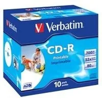 Verbatim Płyta CD-R AZO Wide Inkjet Printable - Nośniki danych - miniaturka - grafika 4