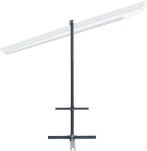 vidaXL Altana z przechylanym i suwanym dachem, 350x250x225 cm, kremowa - Pozostałe meble ogrodowe - miniaturka - grafika 10