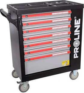 Proline Szafka narzędziowa 7 szuflad 790x490x1010 mm 33127 PX33127 - Wózki magazynowe - miniaturka - grafika 2