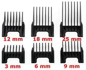 Akcesoria i części do maszynek do golenia - Moser Moser Wahl Ermila zestaw nasadek nakładek 6 szt. KM 1881-7170 - miniaturka - grafika 1