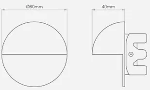 Astro Lighting Lampa Tivoli 1338001 1338001 - Lampy ścienne - miniaturka - grafika 3