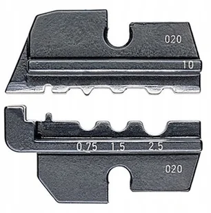 Knipex Wkładka do zaciskania końcówka kablowa nieizolowana końcówka kablowa męska nieizolowana nieizolowane końcówki stykowe 0.75 do 2.5 mm 97 49 10 Pasuje do marki 97 43 200 97 43 E 97 43 - Kombinerki i obcęgi - miniaturka - grafika 2