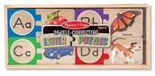 Puzzle - Melissa&Doug Drewniane Puzzle alfabet nauka angielskiego 12541 - miniaturka - grafika 1