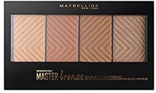 Maybelline Maybelline Master Bronze Paleta Bronzerów do Twarzy MAY-8684 - Pozostałe kosmetyki - miniaturka - grafika 3