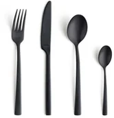 Zestawy sztućców - Amefa 16-częściowy komplet sztućców Manille, czarny - miniaturka - grafika 1