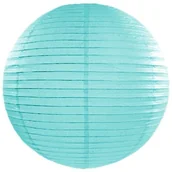 Gadżety na imprezę - PartyDeco Lampion papierowy, tiffany blue, 35 cm LAP35-011T - miniaturka - grafika 1