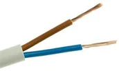 Przewody elektryczne - Elektrokabel Przewód mieszkaniowy 300/300V OMY 2x1,5 OMY2X1,5 - miniaturka - grafika 1