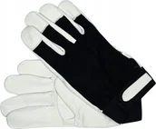 Rękawice robocze - Yato Rękawice ochronne robocze Skórzane bawełna 10 - miniaturka - grafika 1