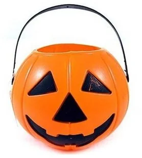 TG Wiaderko Dynia na Halloween - 17 cm - 1 szt. TG38922 - Halloween - miniaturka - grafika 2