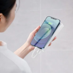 Baseus Bipow power bank 30000mAh 2x USB / USB Typ C / micro USB 15W biały (PPDML-K02) PPDML-K02 - Ładowarki do telefonów - miniaturka - grafika 13