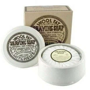 Mydło do Golenia Mitchell`s Wool Fat 125g w Tyglu - Kosmetyki do golenia - miniaturka - grafika 2
