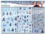 Zabawki kreatywne - GLOBIX Kraina Lodu 2 Zestaw 400 naklejek - miniaturka - grafika 1