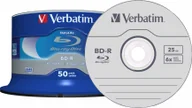 Nośniki danych - Verbatim Bd-r Blu-ray 25GB DataLife 6x 50szt Hard - miniaturka - grafika 1