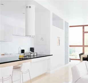 Globalo Cylindro Isola 39.3 WHITE - Okapy kuchenne - miniaturka - grafika 5