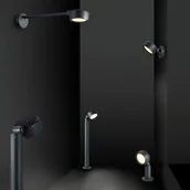 Lampy ogrodowe - SLV Eskina D kinkiet zewnętrzny LED regulowany - miniaturka - grafika 1