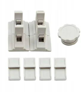 Zabezpieczenia Szafek Magnetyczna Blokada 4 Sztuki - Zabezpieczenia dla dzieci - miniaturka - grafika 6