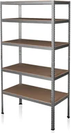 Szafy i regały magazynowe - Marbo Regał przemysłowy Standard 180x90x40 5 Półek - miniaturka - grafika 1