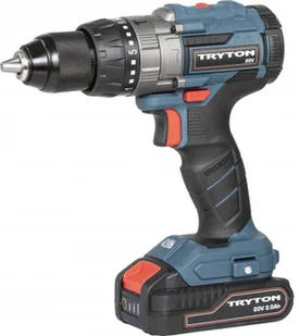 Tryton Wiertarko-wkrętarka Wiertarko-wkrętarka 20v bezszczotk 2x2ah ład 1h 50nm TBLV202 - Wiertarko-wkrętarki akumulatorowe - miniaturka - grafika 2