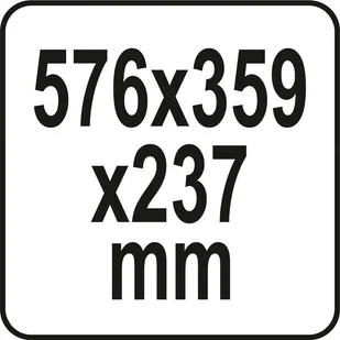 YATO Pojemnik systemowy - Pozostałe wyposażenie warsztatu - miniaturka - grafika 3