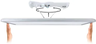 Paulmann Atria Shine panel LED 58x20cm czarny - Lampy pozostałe - miniaturka - grafika 4